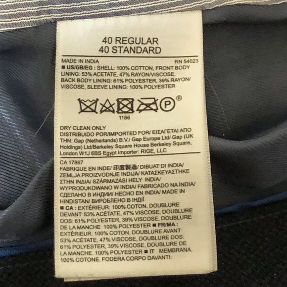 BANANA Republic Men's Modern Slim Fit Blazer - Picture 9 of 10